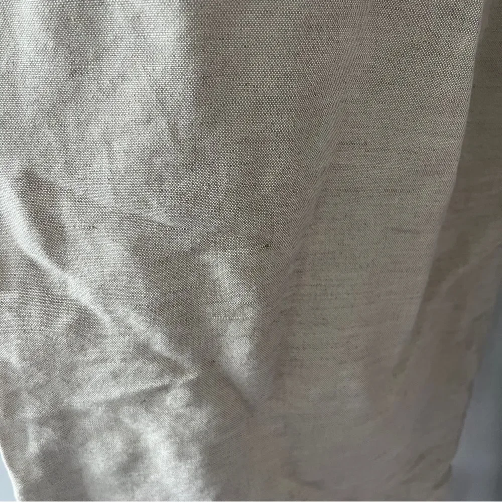 Cubavera High Rose Linen Pants Relaxed Fit Straight Leg Size XL
